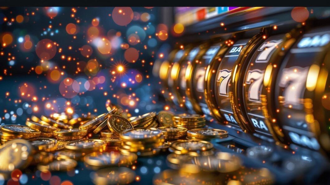 Antarmuka slot online modern di platform emaqq dengan game berwarna